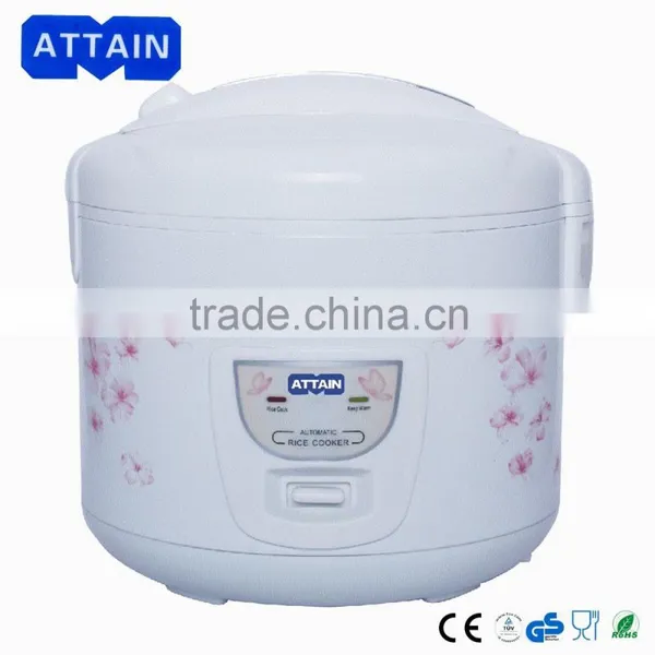 Red Color Flower Pattern Deluxe Rice Cooker 4L photo-3