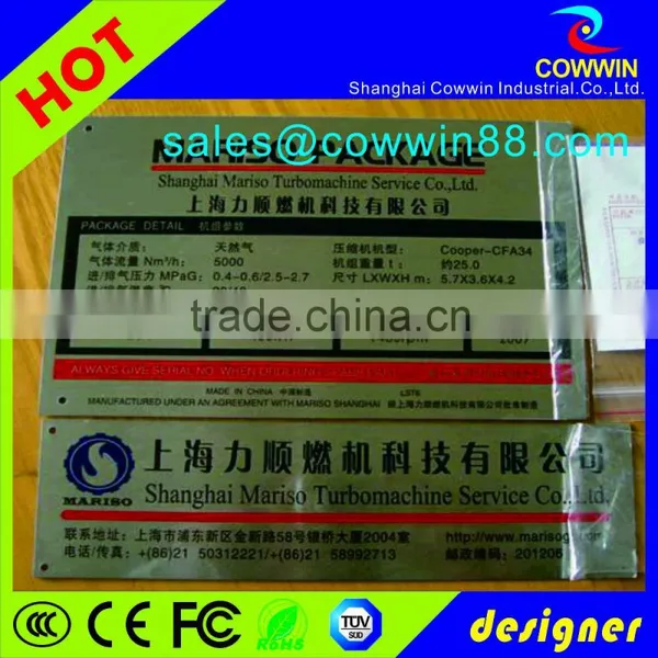 Best Quality Wholesale Etched Stainless Steel Nameplates photo-3