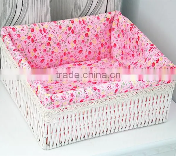 Beautiful Cheap and Useful PVC Woven Storage Baskets With Different Colors photo-2