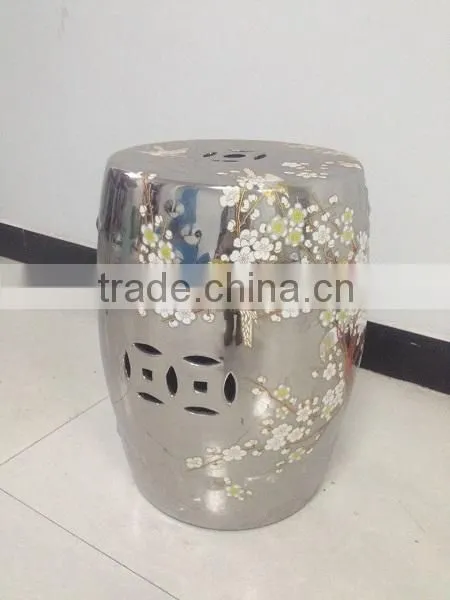 New Arrival Round Ceramic Stool From China