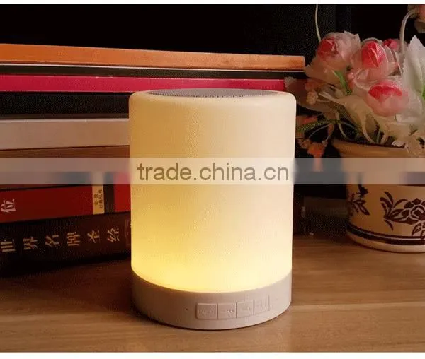 Colorful Portable Bluetooth Speaker Smart Bluetooth Led Light Speaker