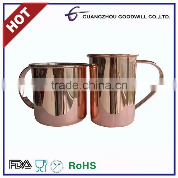 500ml Stainless Moscow Mule Gold Plated Mug photo-3