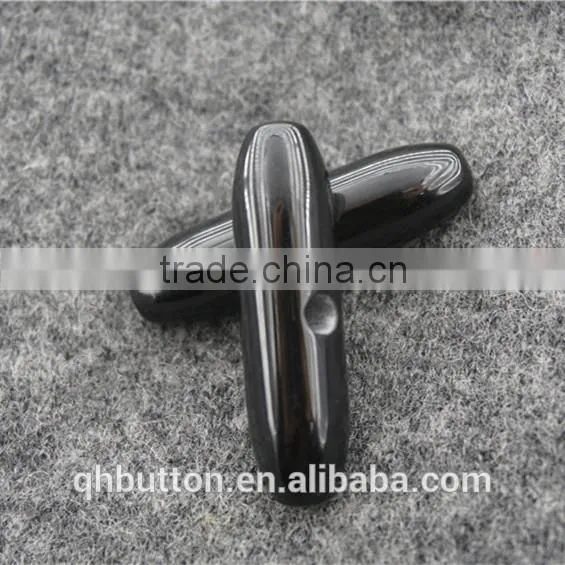 RESIN SIGLE HOLE BAR TOGGLE BUTTON FOR GARMENT photo-2