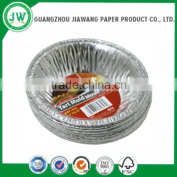Disposable Round Shape Aluminum Foil Food Container for Cake/baking /BBQ Supplier in China photo-4