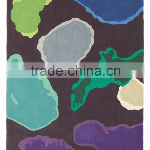 Commercial Use New Zealand Wool Carpet Hand Tudfted Carpet photo-3