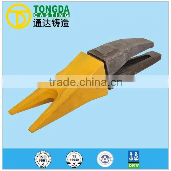 ISO9001 OEM Casting Parts Quality Bucket Teeth and Adapter