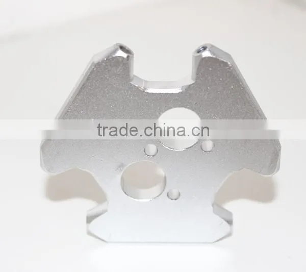 High Quality M3 Delta Kossel Double Nozzle Fisheye Effector Double Hole Bore Hammock 3MM All-Metal Aluminum Alloy photo-3