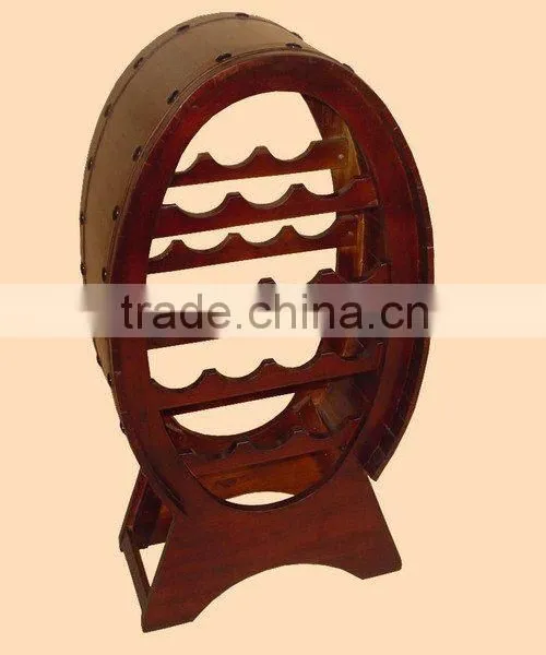 Wine Rack: WL901 Wooden Antique Wine Rack