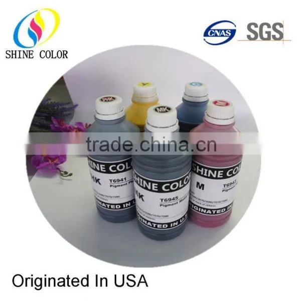 Compatible Inkjet Pigment Ink For Epson T3000 T5000 T7000 In 700ML photo-2