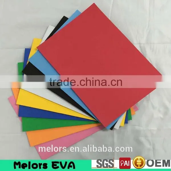 Melors Odor Free EVA colorful foam sheet eva foam sheet 10mm