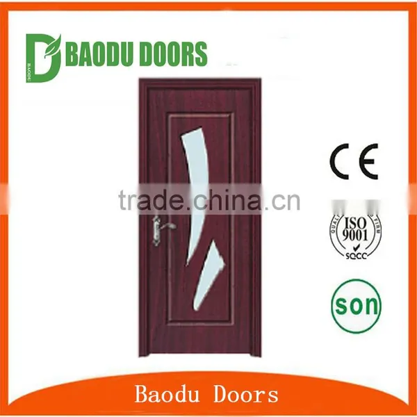 MDF Door Material and Finished Surface Finishing Internal Pvc Mdf Door photo-5