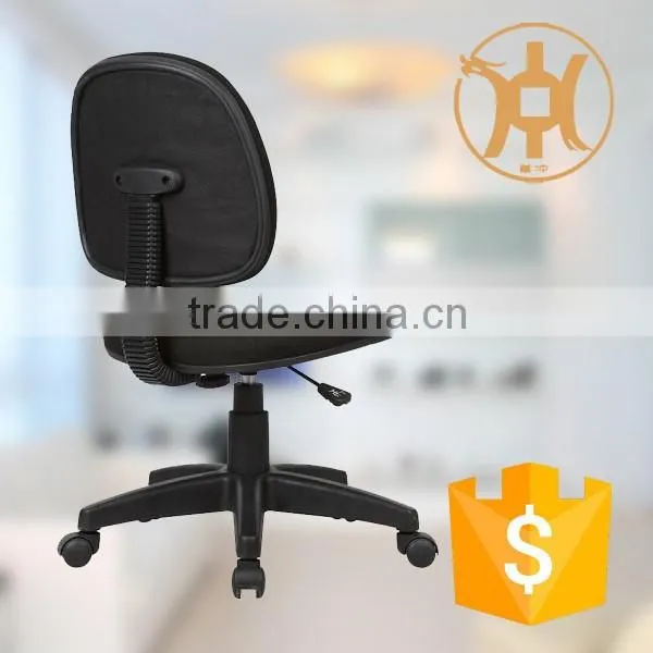 HC-C002 Simple Black Computer Fabric Office Chair Without Arm photo-2