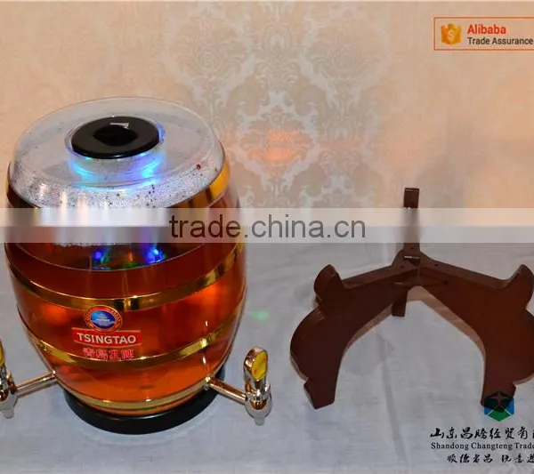 Crystal Cask Cannon Three Wine Faucets Cold Beer Dispenser photo-6
