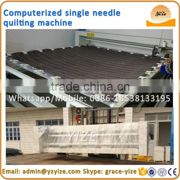 China Computerized Single Needle Quilting Machine for Mattress Used photo-2