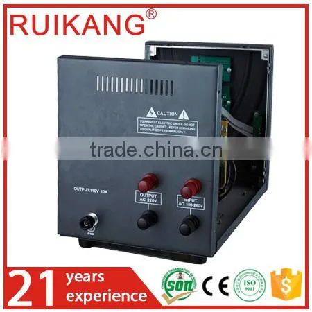 Environmental CE and ISO9001 Approved Single Phase Automotive Voltage Regulator 220v 110v photo-2