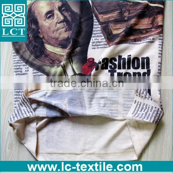 High Quality Lycra Cotton Fitted Superhero Fashion Distressed T-shirt photo-3