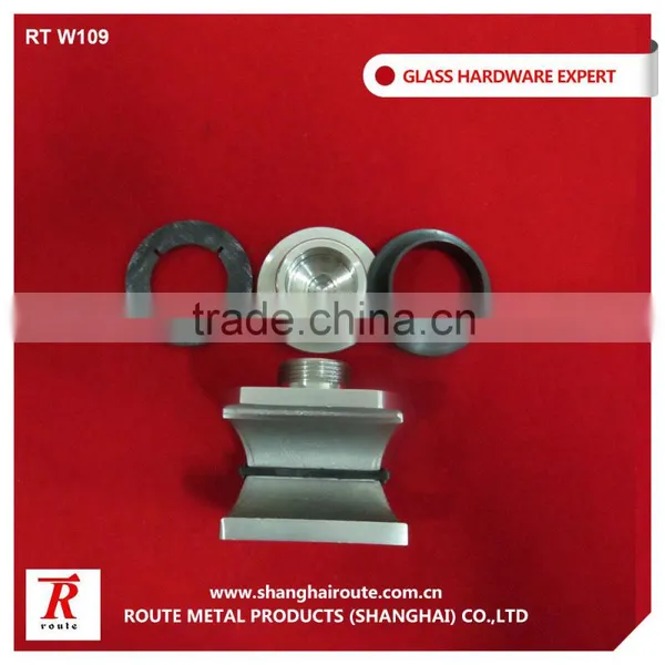 Sliding Doors Stainless Steel Clamp Fixing For Track photo-6