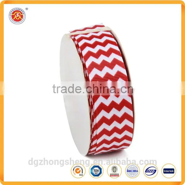 Silk Ink Printing New Design Grosgrain Ribbons for Gifts photo-5