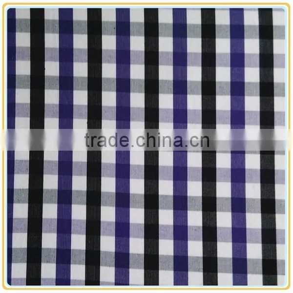 100% Cotton Yarn Dyed Check Shirting Fabric photo-2
