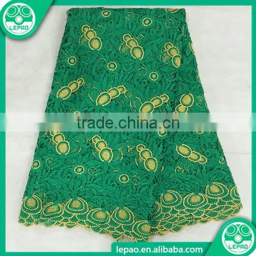 High Quality Heavy African Lace Fabrics Swiss Voile Lace in Switzerland 2016 photo-6