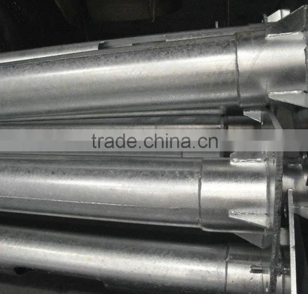 Tapered Powder Coated Galvanized Steel Tubular Pole