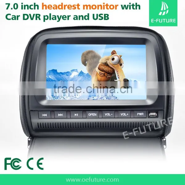 7inch Touch Screen Headrest Car Dvd