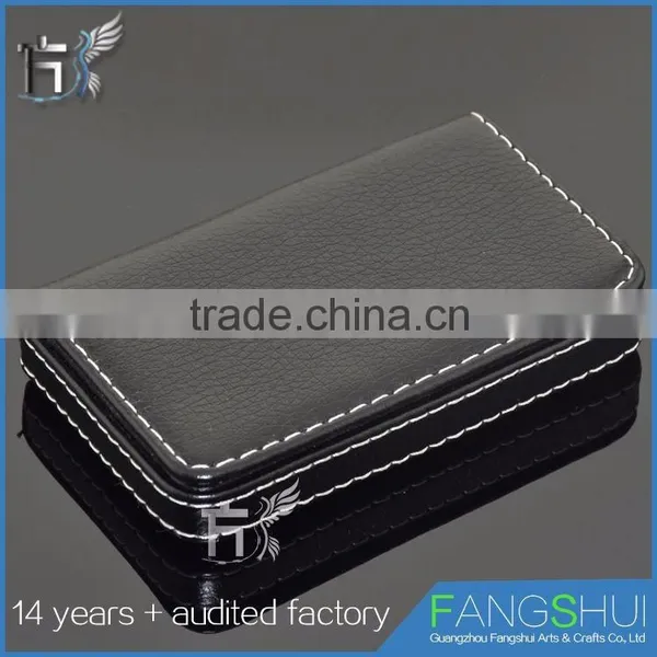 Pu Credit Card Holder Leather Business Card Holder Cheap Wholesale photo-2