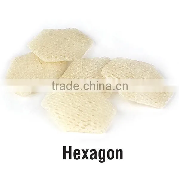 Hexagon Shaped Potato Based Double Layered (3D) Snacks Pellets