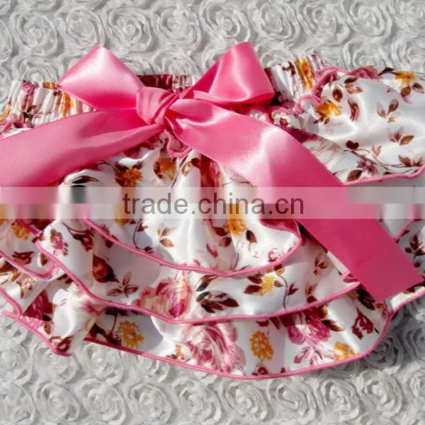 Hot Sale Baby Girl Ruffer Bloomer Cute Design and Wholesale Price Fit for New Born Baby Soft Fabric Comfortable From China photo-3