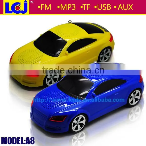 Multifunctional A8 Car Shaped Music Player Mp3