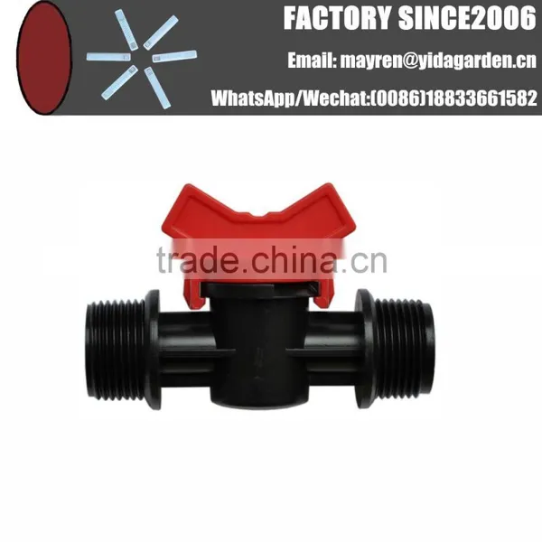 Male Thread Valve for PVC Pipe Fittings