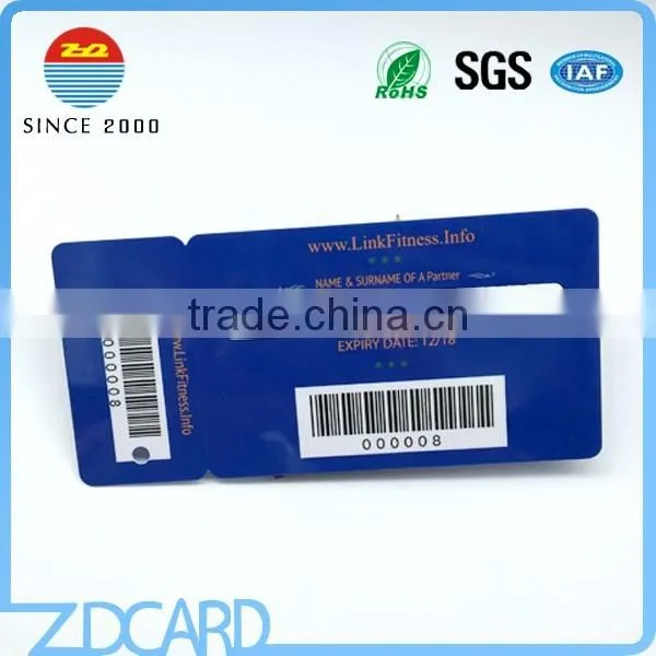 2 in 1 Combo Barcode Key Tag Plastic Pvc Membership Card photo-2