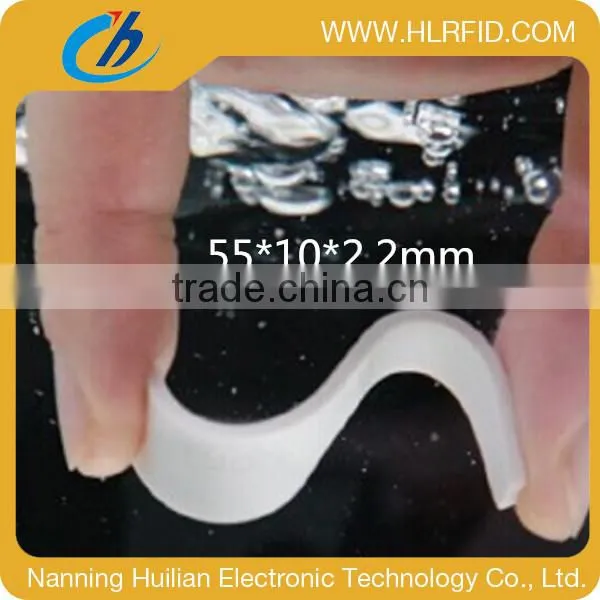 ISO18000-6c Rfid Laundry Tag,cheap RFID Uhf Flexible Laundry Tag,rfid Laundry Tag for Hospital Bedding Sheet/clothes photo-2