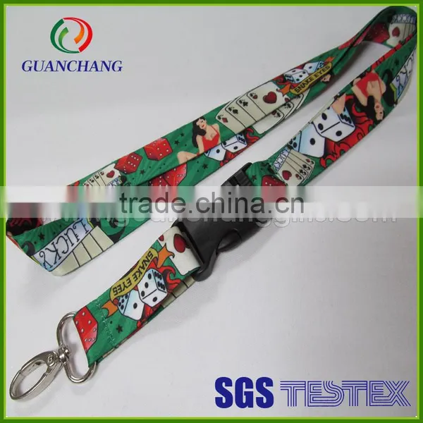 Supply Promotional Polyester Lanyard With Printed Emoji as Gift photo-6