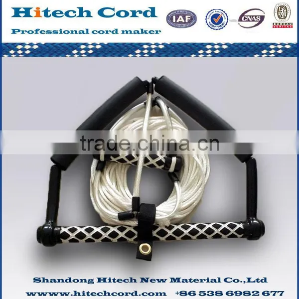 PE Hollow Braided 4 Section Pro Water Ski and Tow Rope, White Water Ski Boards Rope photo-2