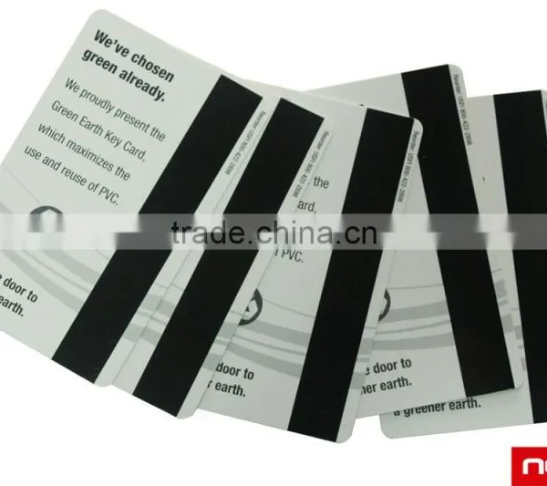 Four Color Printing Palstic Self-adhesive Magnetic Strip Card photo-6
