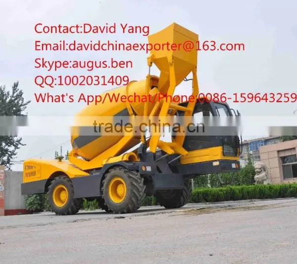 China Brand Self Loading Concrete Mixer for Sale photo-4