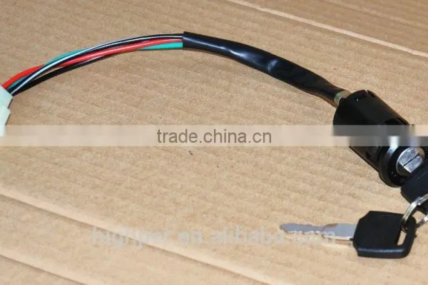 Key Switch 4 Cable For 49CC Mini Dirt Bike Mini ATV