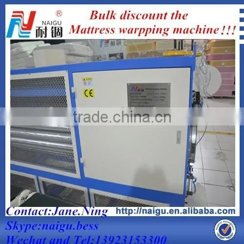 China Manufacturer Price Good Quality Automatic Sponge Roll Packing Machine Wrapping Machine photo-2