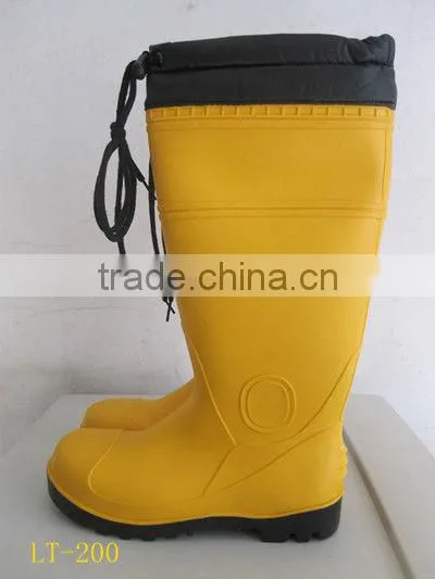 Anti-Static CE EN 20345 S5 Safety Winter Boots Cold-resistence Pvc Boots photo-4