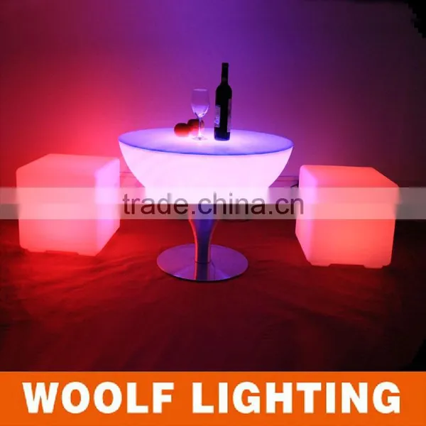 Small MOQ Color Changing Rechargeable Illuminated LED Salon Furniture photo-4