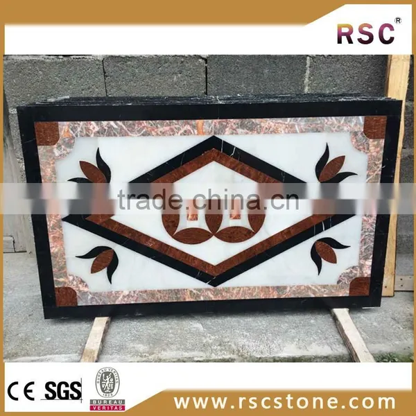 Marble pattern flooring , marble mosaic tile picture pattern