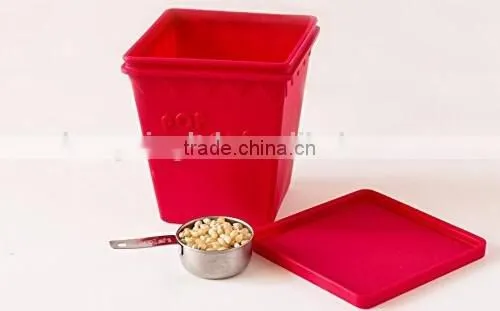 Kitchen Accessory Popcorn Bucket Silicone Microwave Popcorn Popper photo-4