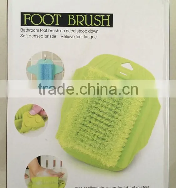 Foot Clean Plastic Massage Brush Bath Shower Foot Scrubber photo-6