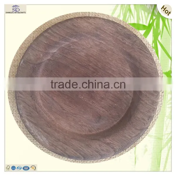 Wholesale Bear Polygon Shaped Edge Wooden Soap Saucer Dish photo-3