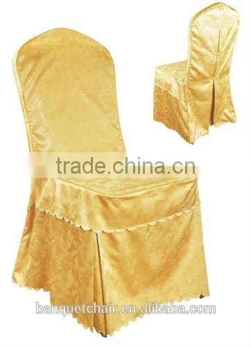 Cheap Price Jacquard Banquet Chair Cover for Wedding photo-5