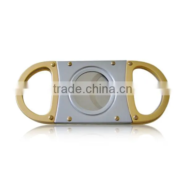 Stainless Steel Cigar Cutter, Blade Metal Silver Scissor Pocket Size Cigar Knife photo-3