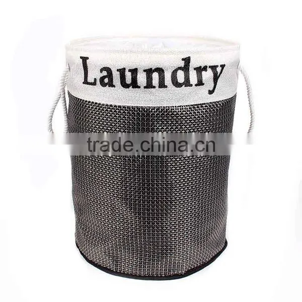New Design Folding Laundry Basket With Closing, Textilene Series Laundry Hamper photo-4