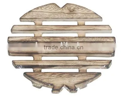 Wooden Mat With Wheels for Your Flower Pot photo-5