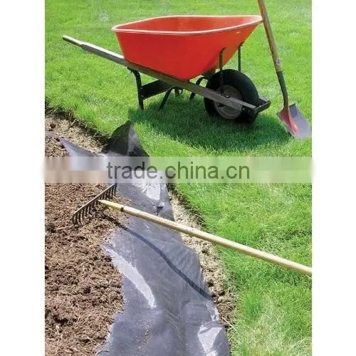 High Quality Used Plastic Mulch Layer Weed Barrier Fabric photo-5